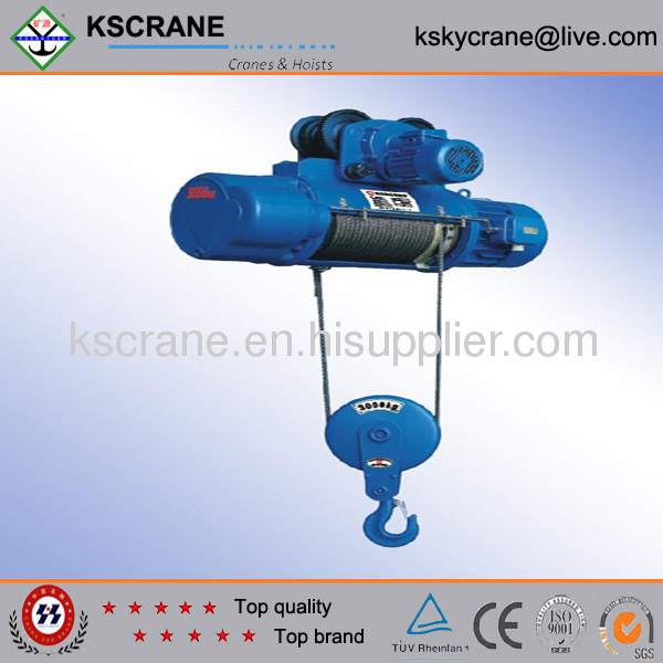 CD type electric wire rope hoist 