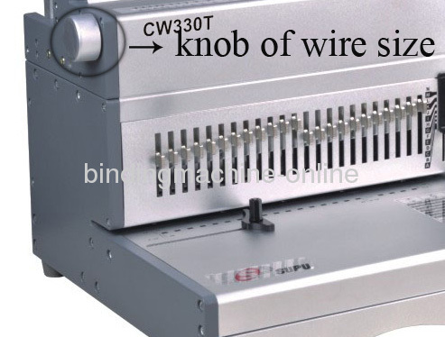 Double Handle Heavy Duty Manual Wire Binding Machine