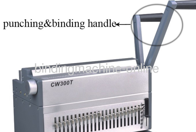 2:1 Heavy Duty Manual Wire Binding Machine