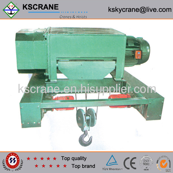 double-rail hoist trolley for 1t3t5t10t16t