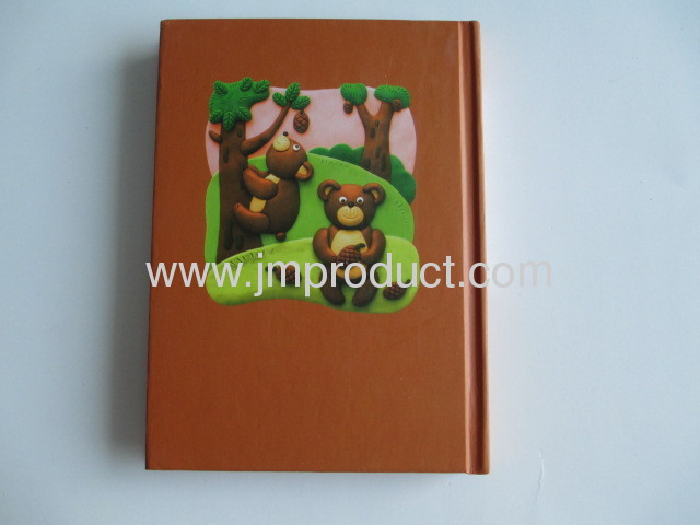 UV coating hardcover notebook