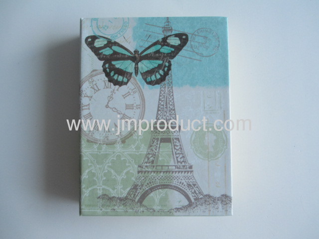 mini hardcover with sticky inner