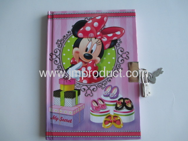 Hello Kitty hardcover with lock