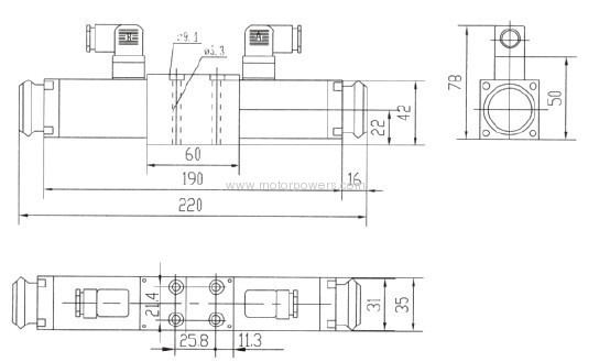 Directional control valves, electrically operated 