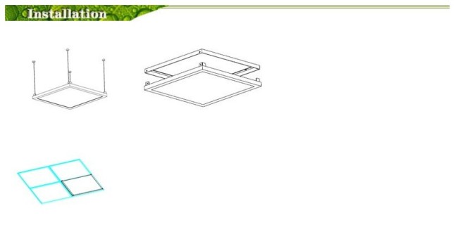 led panel pcb 600x600mm SMD3014/5050/3528 CE,ROHS,FCC,UL Approval led light