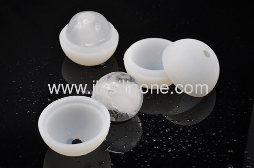 Single silicone ice ball mold in diameter 7.8cm