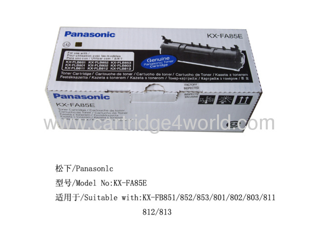 High Print Quality Cheap Panasonic KX-FA85E toner cartridges bulk ink printer cartridges