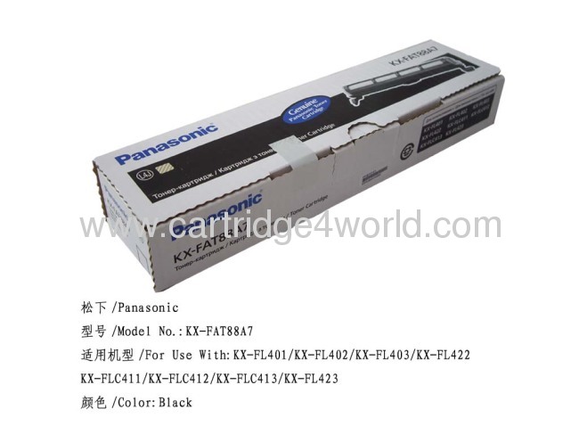 Recycling ink printer toner cartridges Panasonic KX-FAT88A7 Cheap and high quality