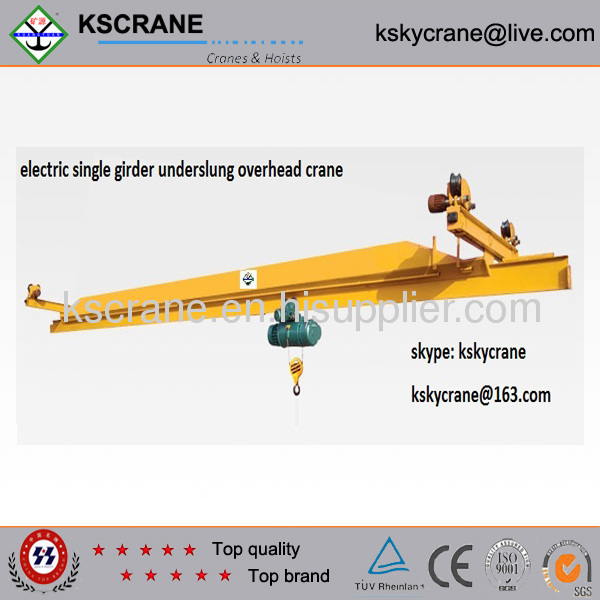 underslung single girder crane 