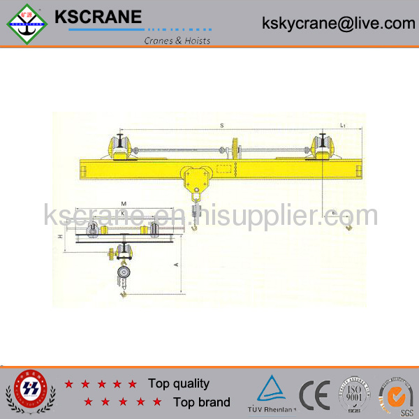 SLX manual single girder crane 