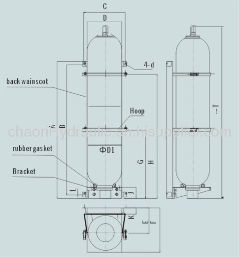 bladder accumulator installation accessories