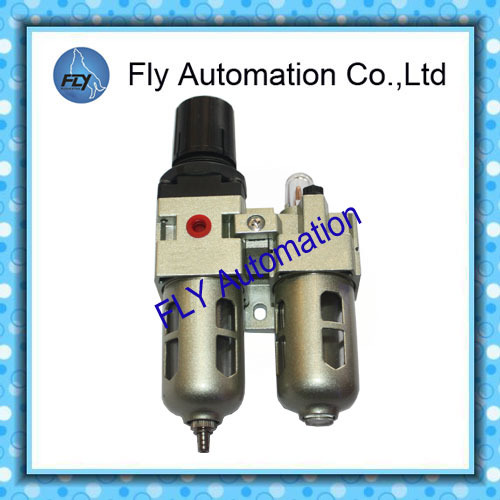 1-10Bar SMC Modular Air Filter Regulator and Lubricator AC2010-02G