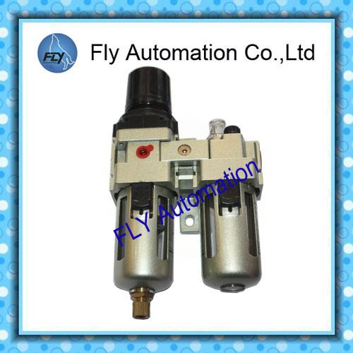1-10Bar SMC Modular Air Filter Regulator and Lubricator AC3010-03