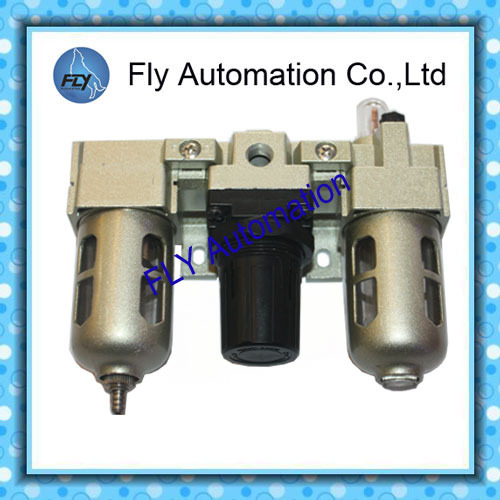 1-10Bar SMC Modular Air Filter Regulator Lubricator AC2000G