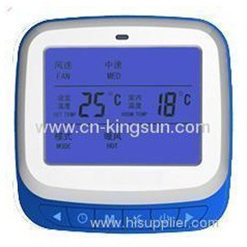 LCD Intelligent FCU thermostat of WSK-9K
