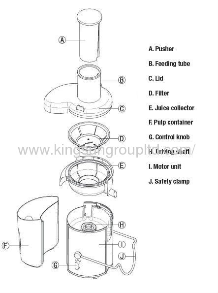 portable stainless steel juicer