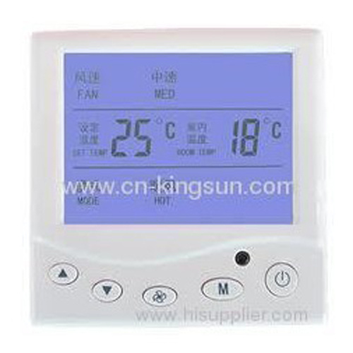 central air conditioner thermostat of WSK-9A withlarge LCD