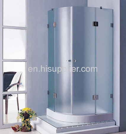 frameless shower enclosure with Hard ware