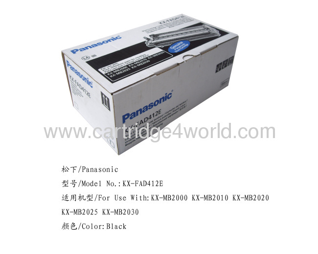 High quality Energy saving Durable Recycling toner cartridges Panasonic KX-FAD412E 