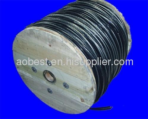 Henan zhengzhou aobest famous ABC power cable triplex cable 2*4AWG+1*4AWG