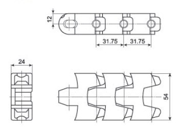 Plastic Chain F54