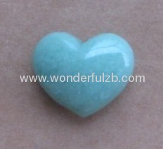 natural green aventurine hearts decorations