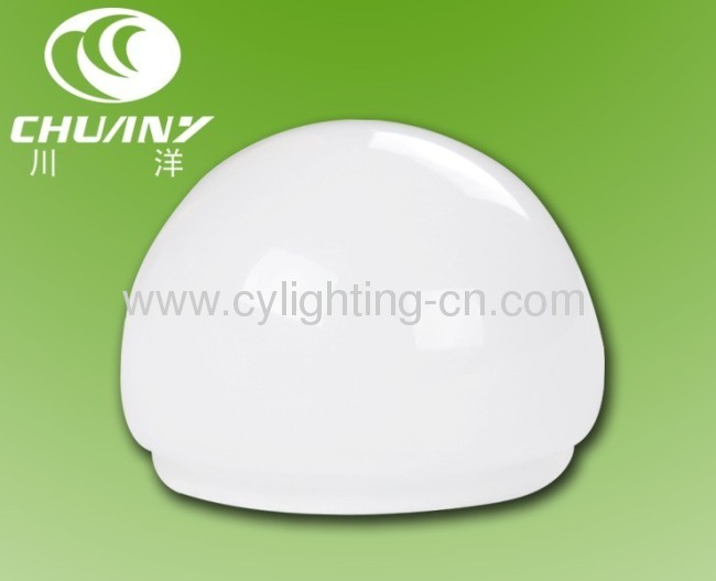 5W White Round E27 Φ60mm×118mm LED Bulbs With Plastic Shell And Glass Cover