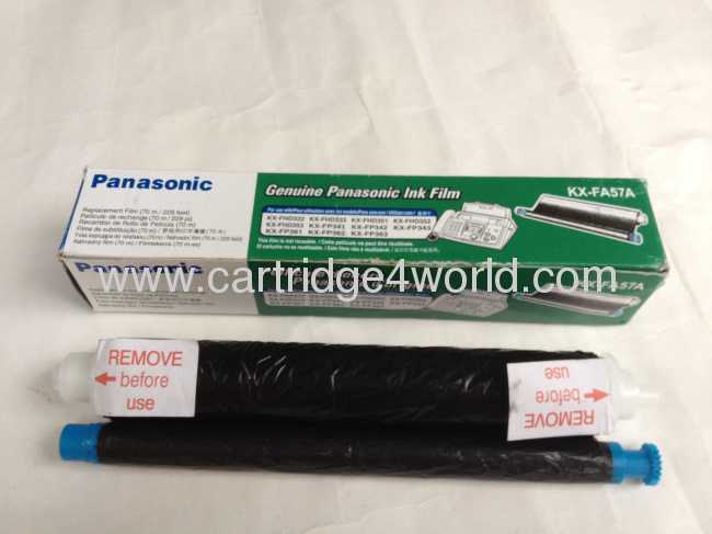 High quality High Page Yield Factory Direct Exporter Panasonic KX-FA57Atoner cartridges Genuine Original Laser