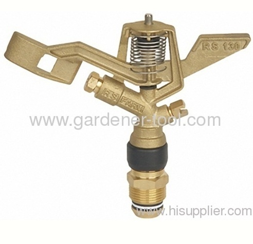 Zinc Agriculture Irrigation Sprinkler With G3/4Male Thread interface