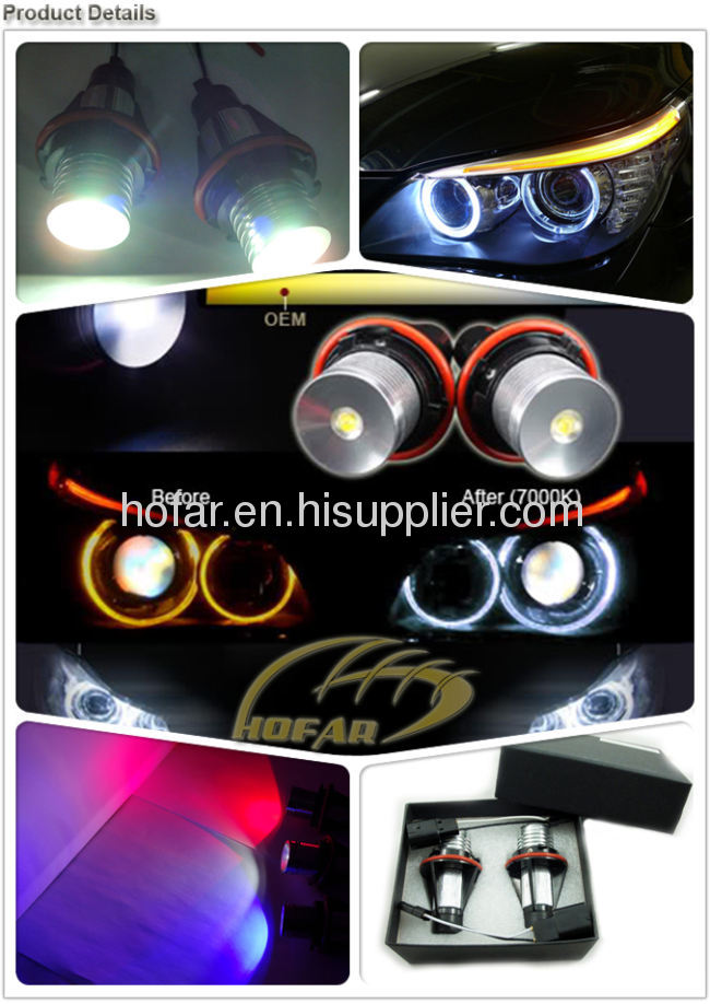 3W Angel Eyes LED Marker for BMW E39,E53,E60,E61,E63,E64,E65,E66,E87,X3
