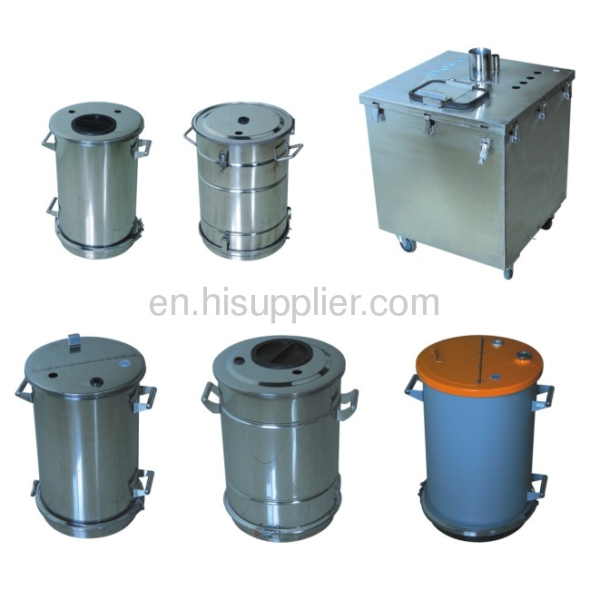 stainless steel powder hopper 