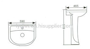 Pedestal Basin For ZP006