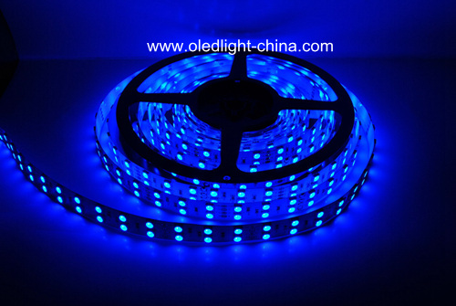 Super bright 28.8W double row 24V 120 SMD5050 LED strip light ribbon