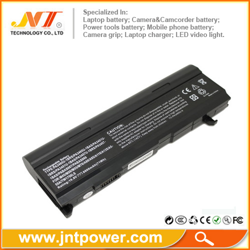 Replacement laptop battery for Toshiba PA3465U