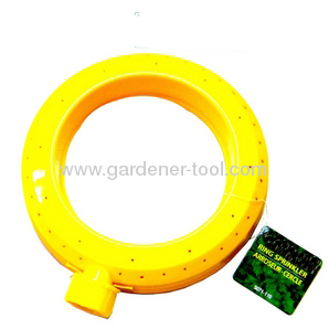 Plastic Ring Sprinkler With Gentle rain-like application of water