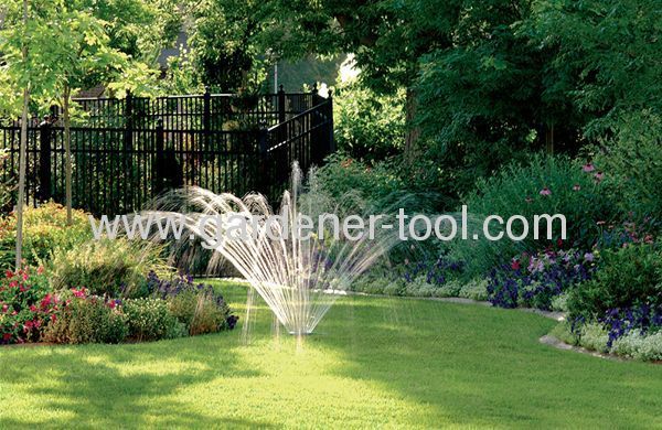 Plastic Ring Sprinkler With Gentle rain-like application of water