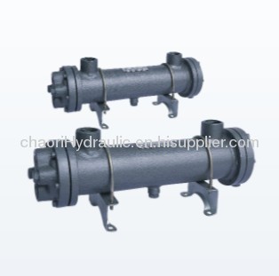 pipeline type oil cooler