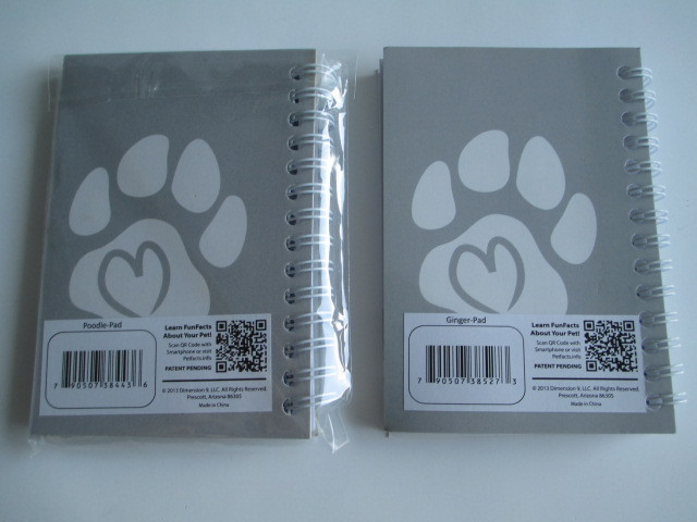 Subjects notebooks with dogs cover