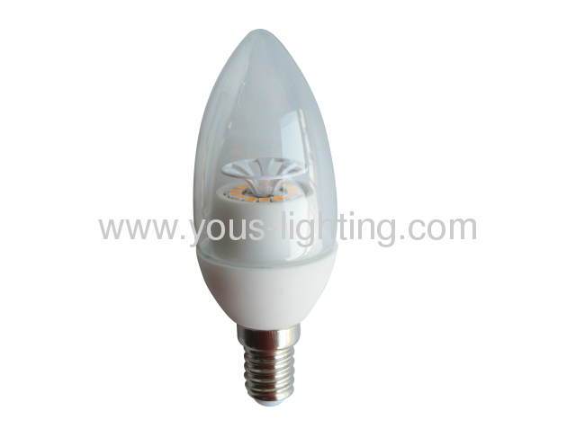 Ceramic candle SMD C37 LED 4.5W E14 Bulb 