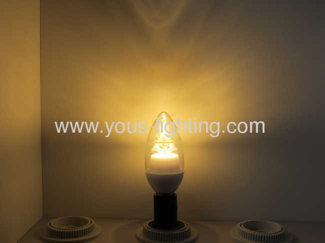 Ceramic candle SMD C37 LED 4.5W E14 Bulb 