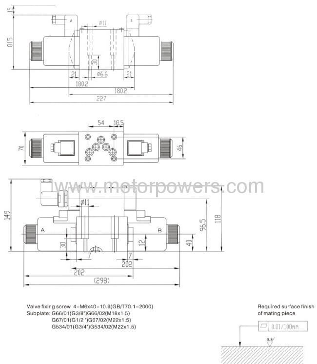 Hydraulic directional control valve