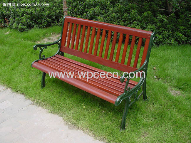 wood plastic composite outdoor bar lounge chairs 