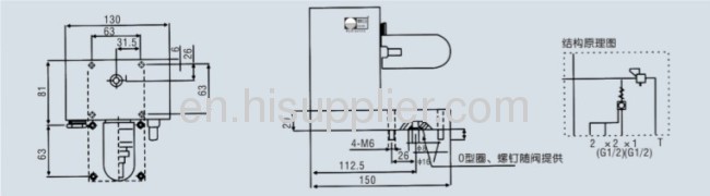 Special purpose valve for hydraulic cylinder