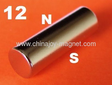 12 Neodymium Magnets Diametrically magnetized 3/16 in x 3/8 in