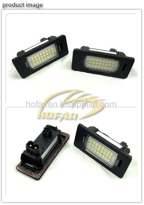 LED License Plate Lamp for BMW E82 E88 E90 E90N E91 E92 E93 E46 E39 E60 E60N E61 E70 E71