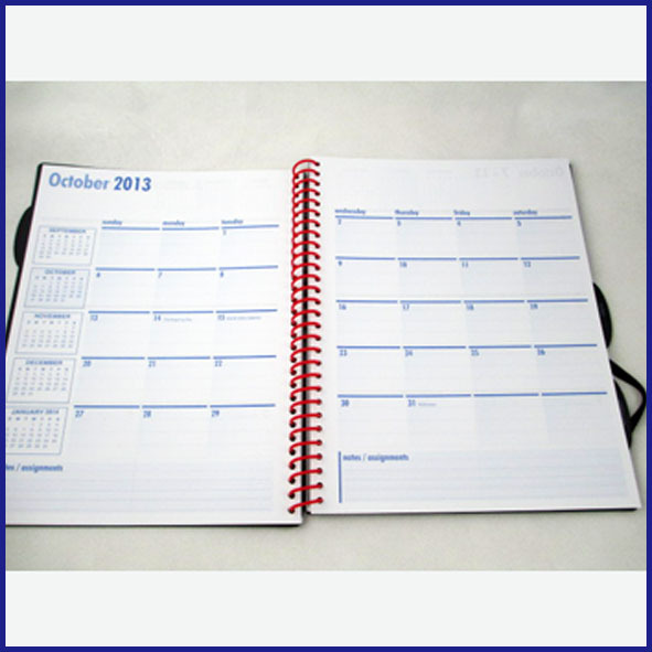 Daily Planner Notebook with PP cover