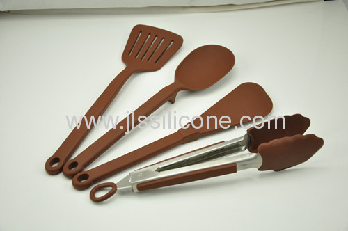 Flat kitchen tools silicone shovel in candy color