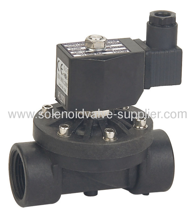 2W-25SL plastic water solenoid valve