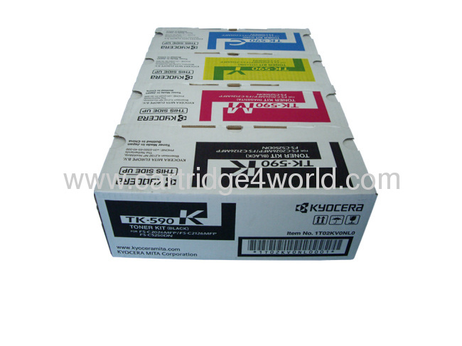 Complete in specifications Excellent quality Cheap Orders are welcome Kyocera TK-590Ctoner kit toner cartridges