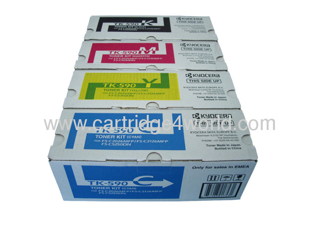 Complete in specifications Excellent quality Cheap Orders are welcome Kyocera TK-590Ctoner kit toner cartridges